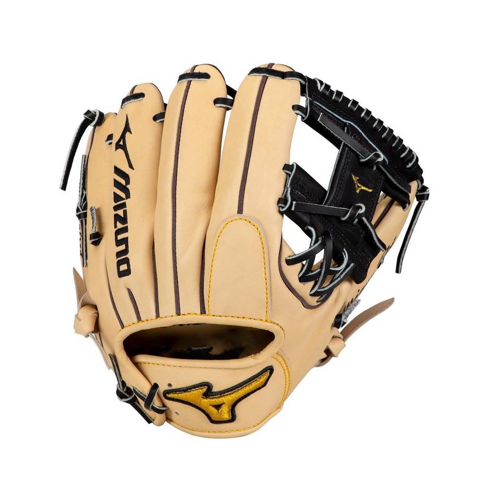 Panske Rukavice Mizuno Pro Infield 11.5" - Regular Pocket Baseball Hnede Vypredaj MCDS20453